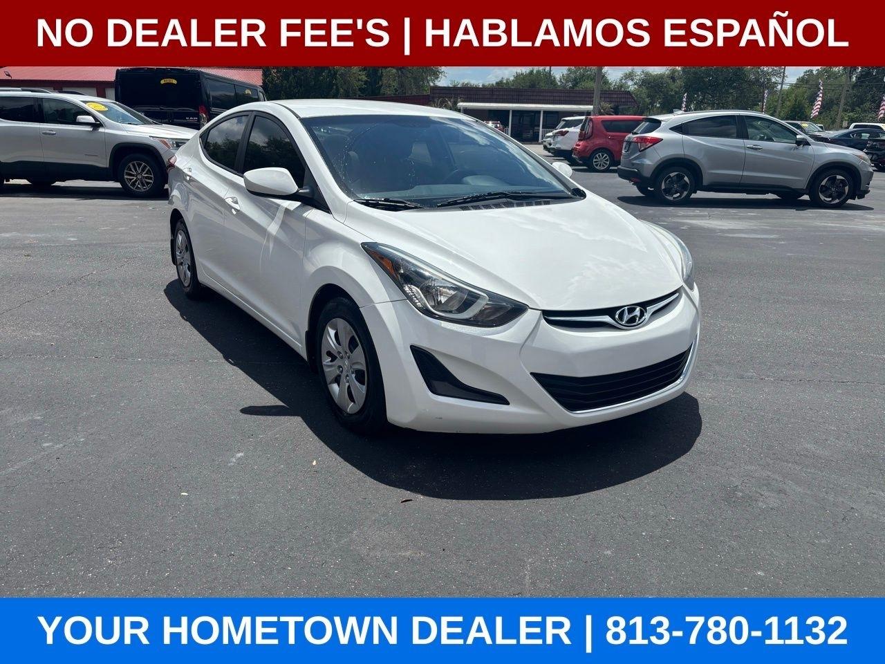 Hyundai Elantra SE 6AT 2016