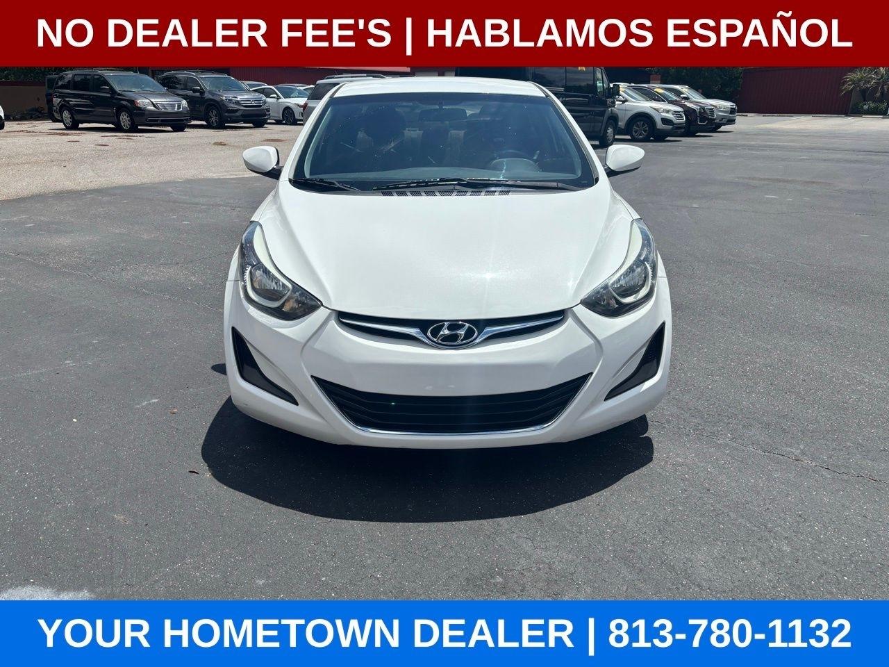 Hyundai Elantra SE 6AT 2016