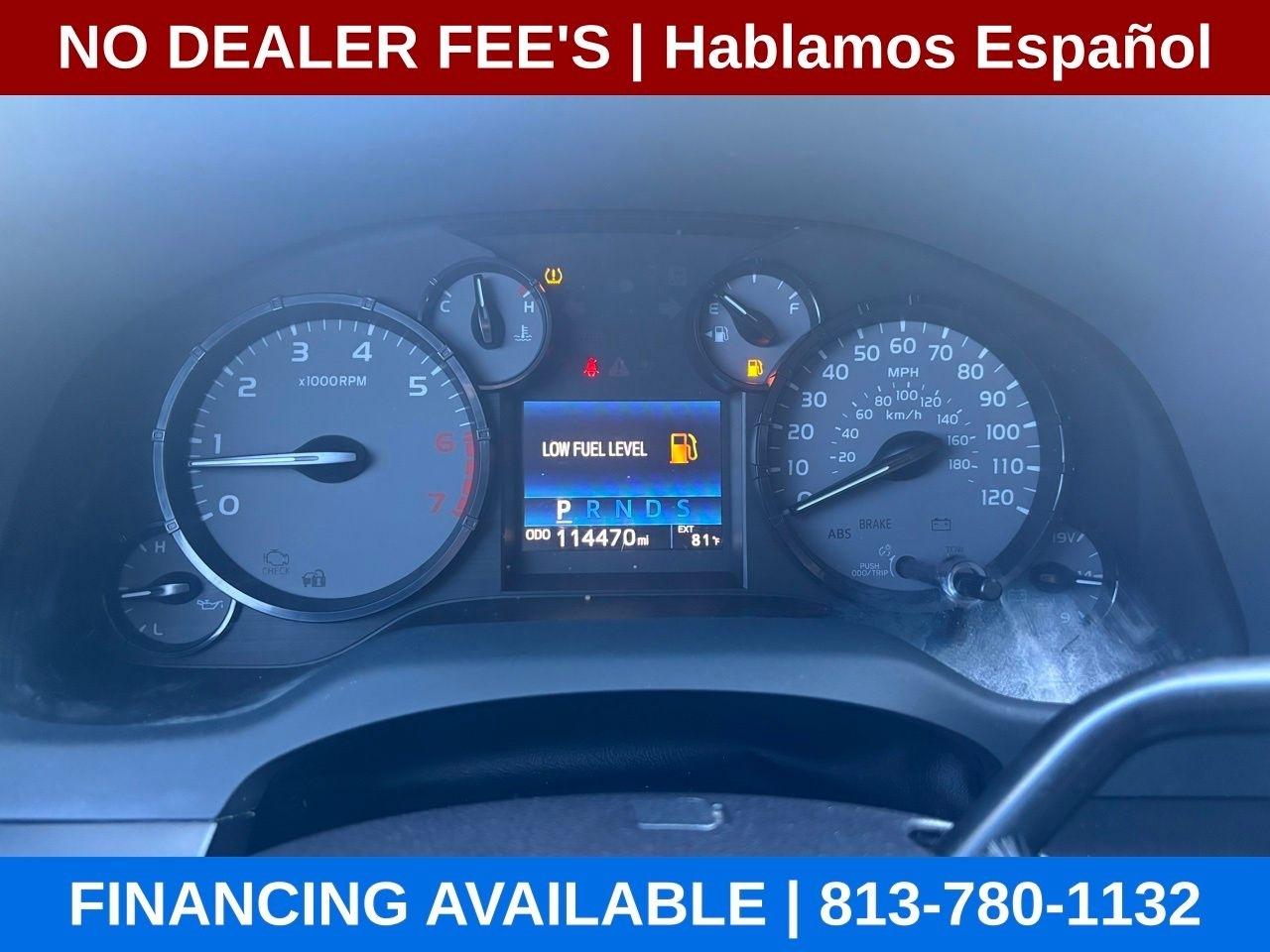 Toyota Tundra SR5 4.6L V8 Double Cab 2WD 2017