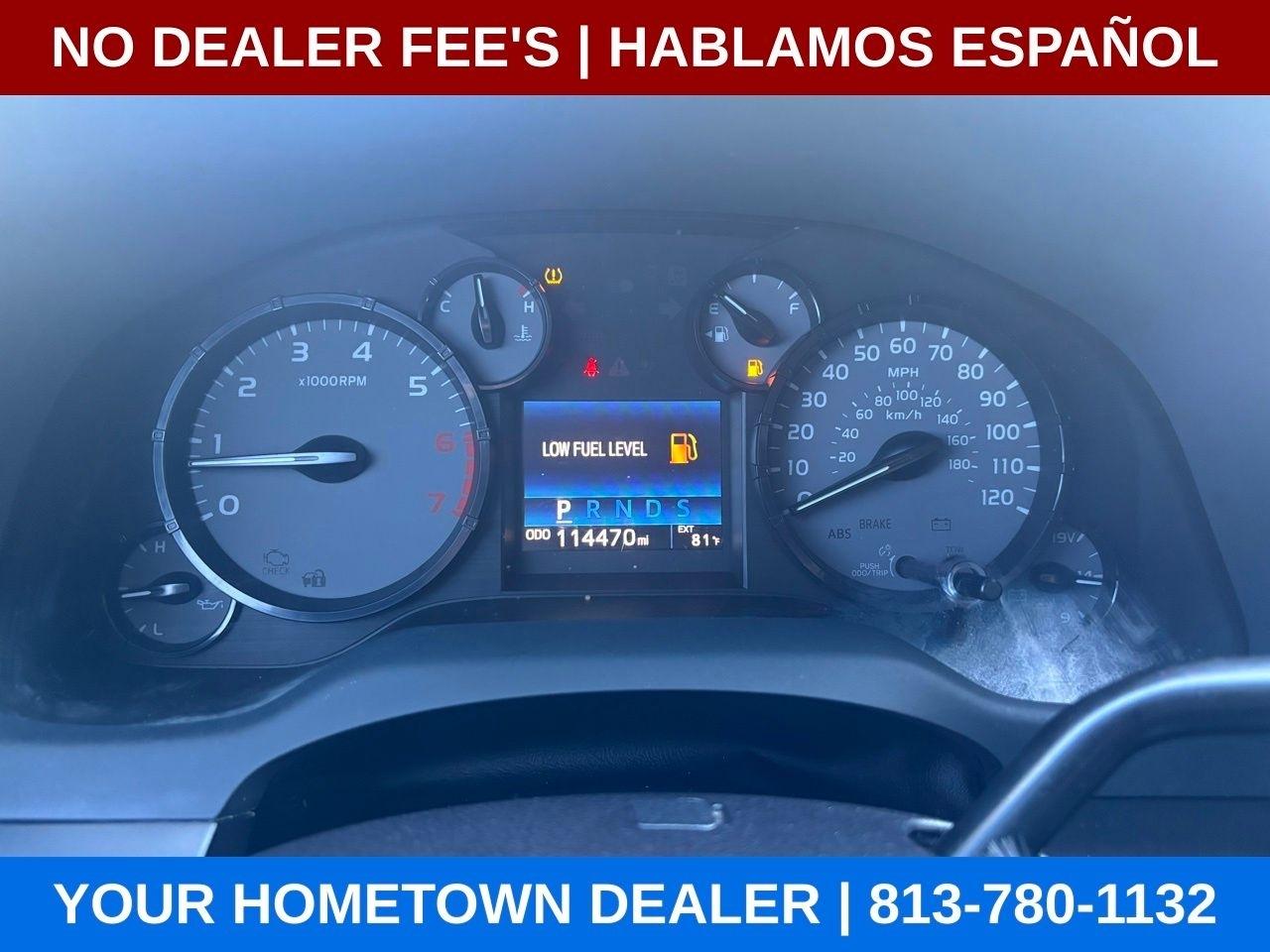 Toyota Tundra SR5 4.6L V8 Double Cab 2WD 2017