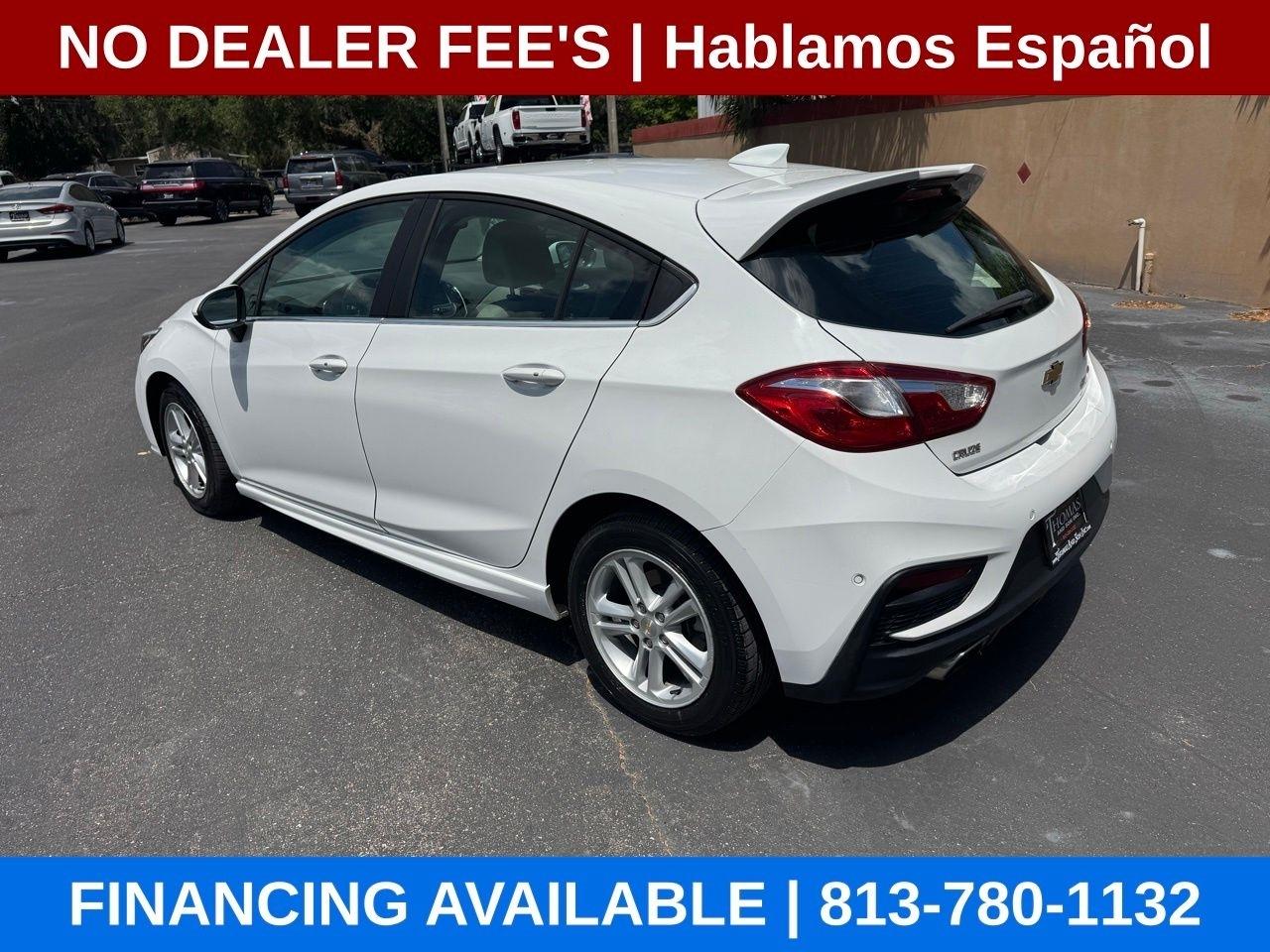 Chevrolet Cruze LT Auto Hatchback 2017