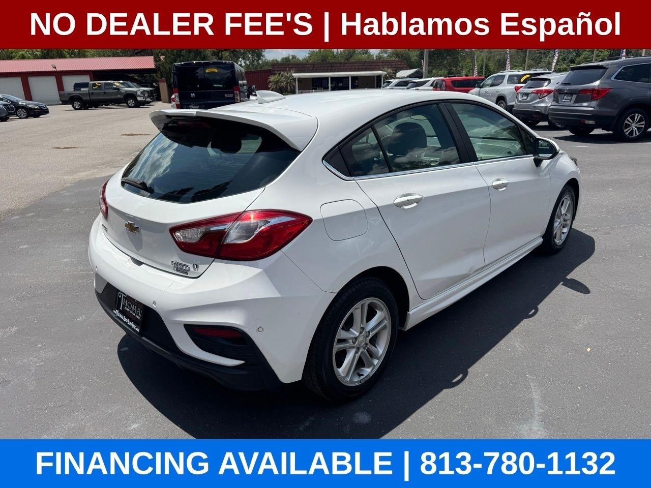 Chevrolet Cruze LT Auto Hatchback 2017