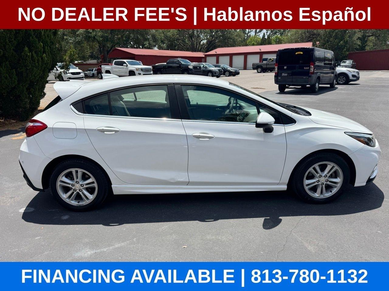 Chevrolet Cruze LT Auto Hatchback 2017