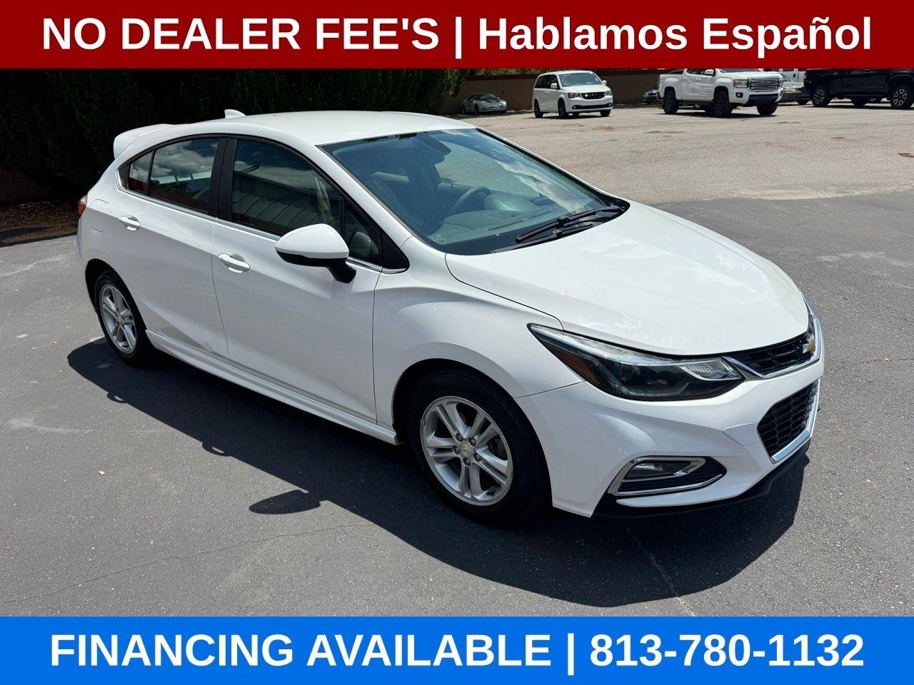 Chevrolet Cruze LT Auto Hatchback 2017