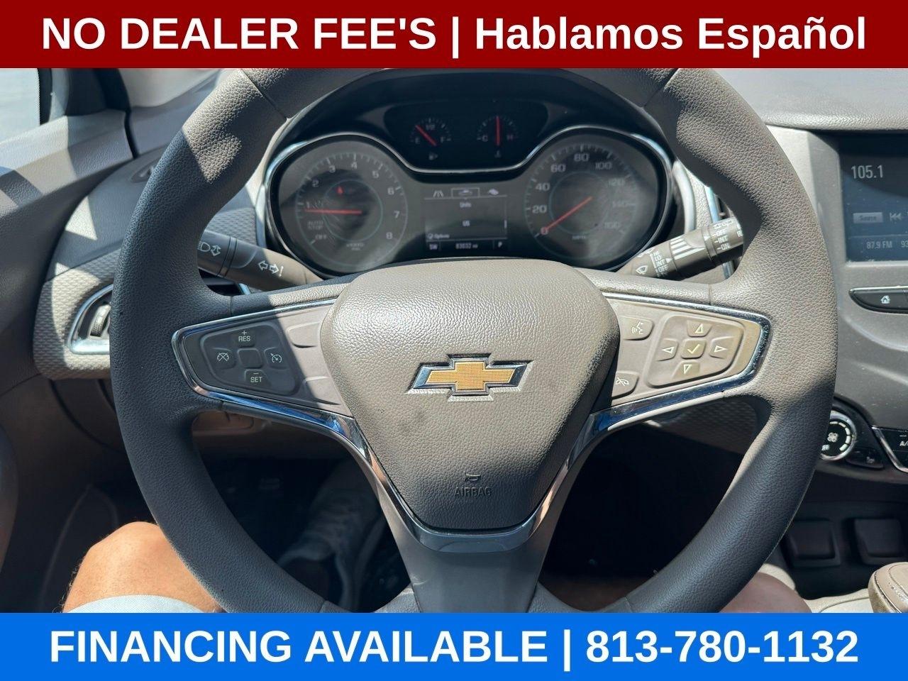 Chevrolet Cruze LT Auto Hatchback 2017