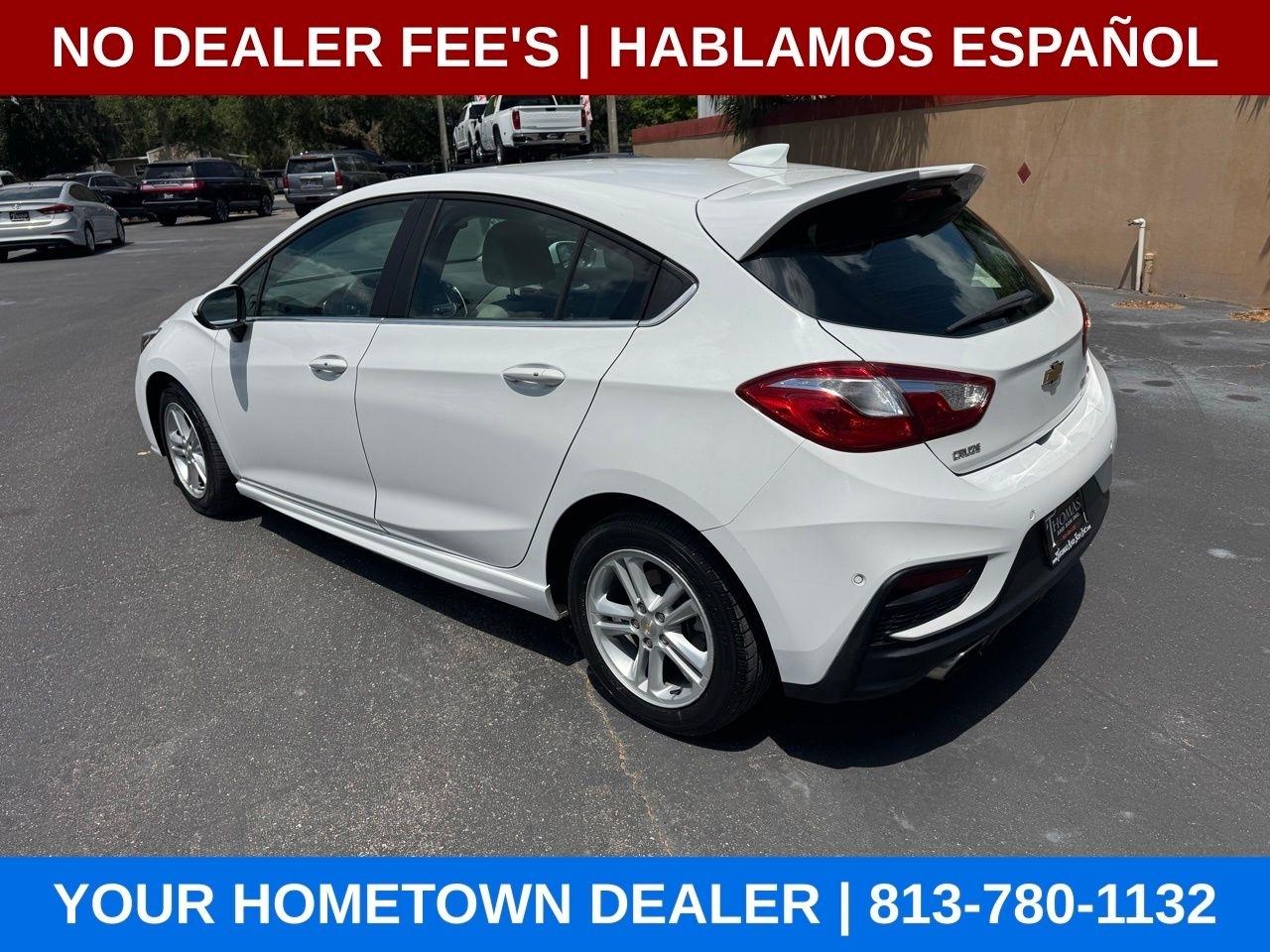 Chevrolet Cruze LT Auto Hatchback 2017