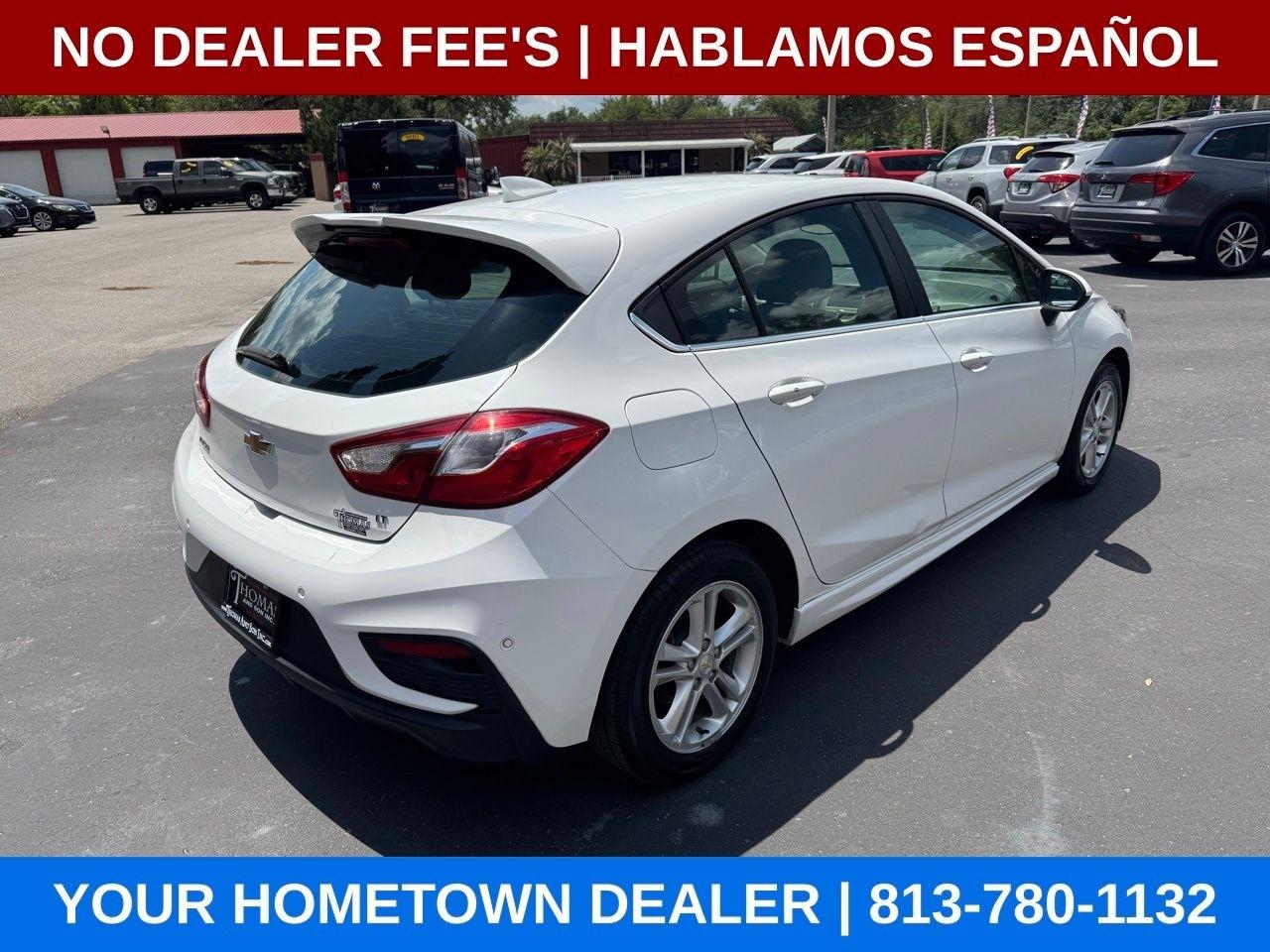 Chevrolet Cruze LT Auto Hatchback 2017