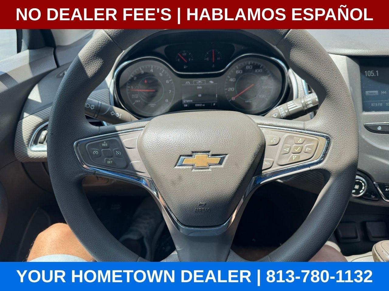 Chevrolet Cruze LT Auto Hatchback 2017