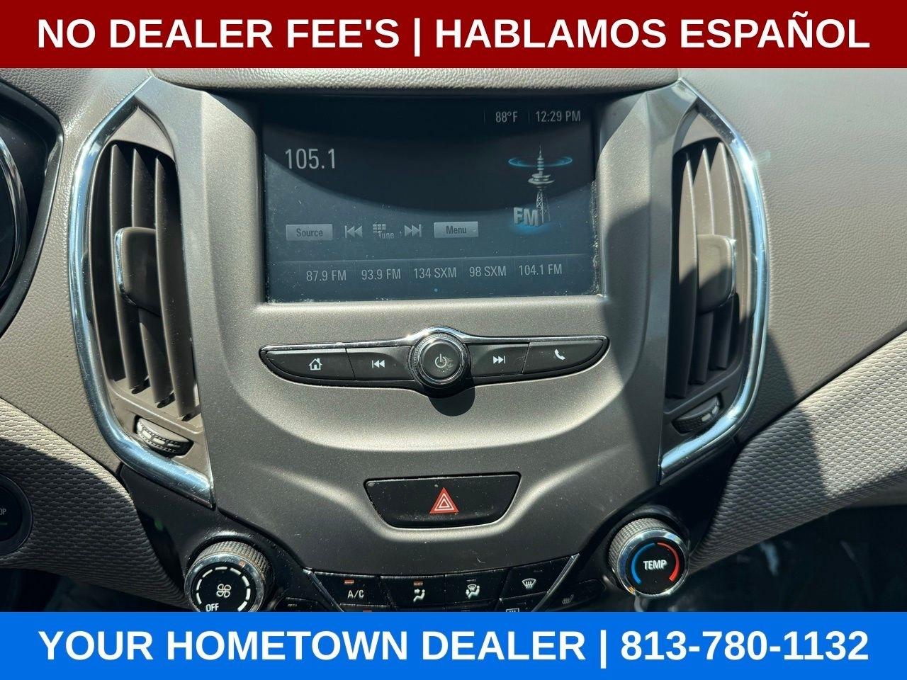 Chevrolet Cruze LT Auto Hatchback 2017