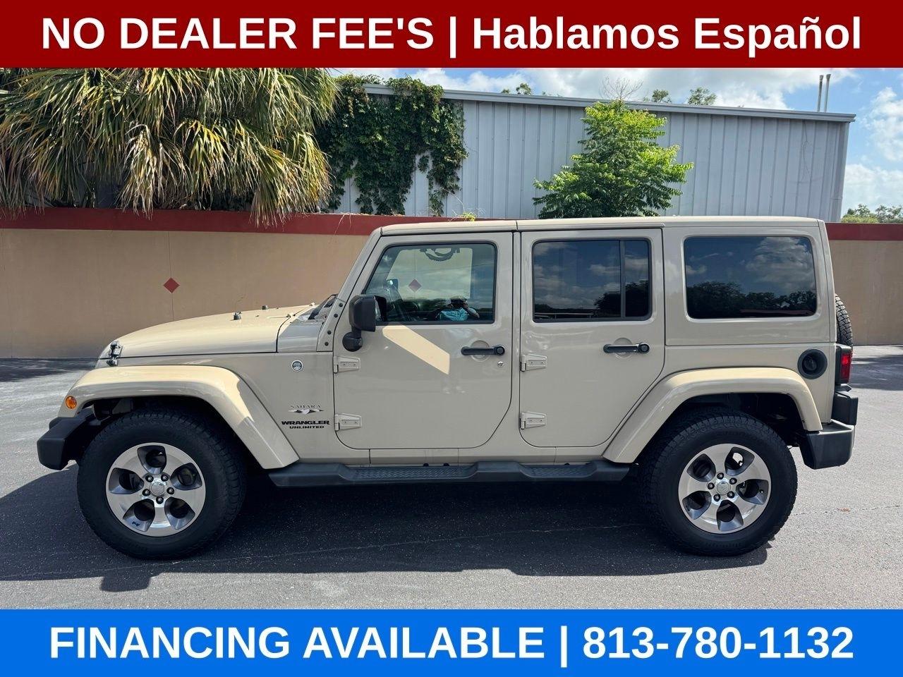 Jeep Wrangler Unlimited Sahara 4WD 2016