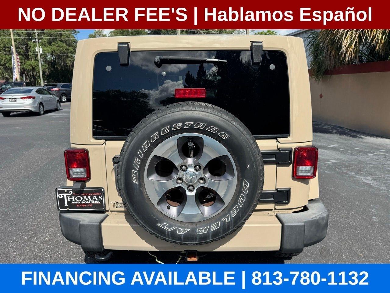 Jeep Wrangler Unlimited Sahara 4WD 2016