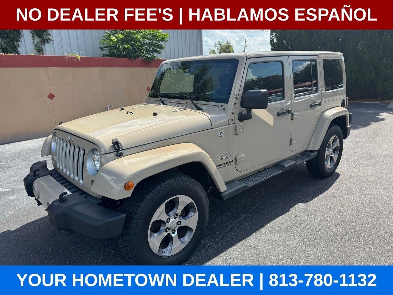 Jeep Wrangler Unlimited Sahara 4WD 2016