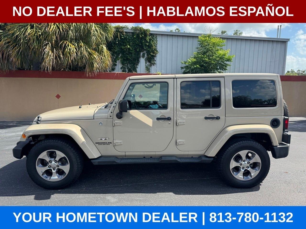 Jeep Wrangler Unlimited Sahara 4WD 2016