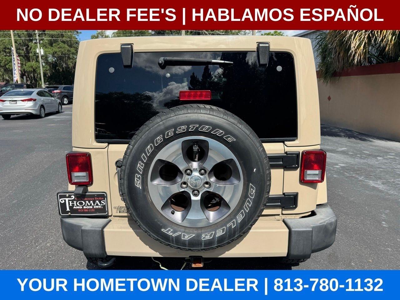 Jeep Wrangler Unlimited Sahara 4WD 2016
