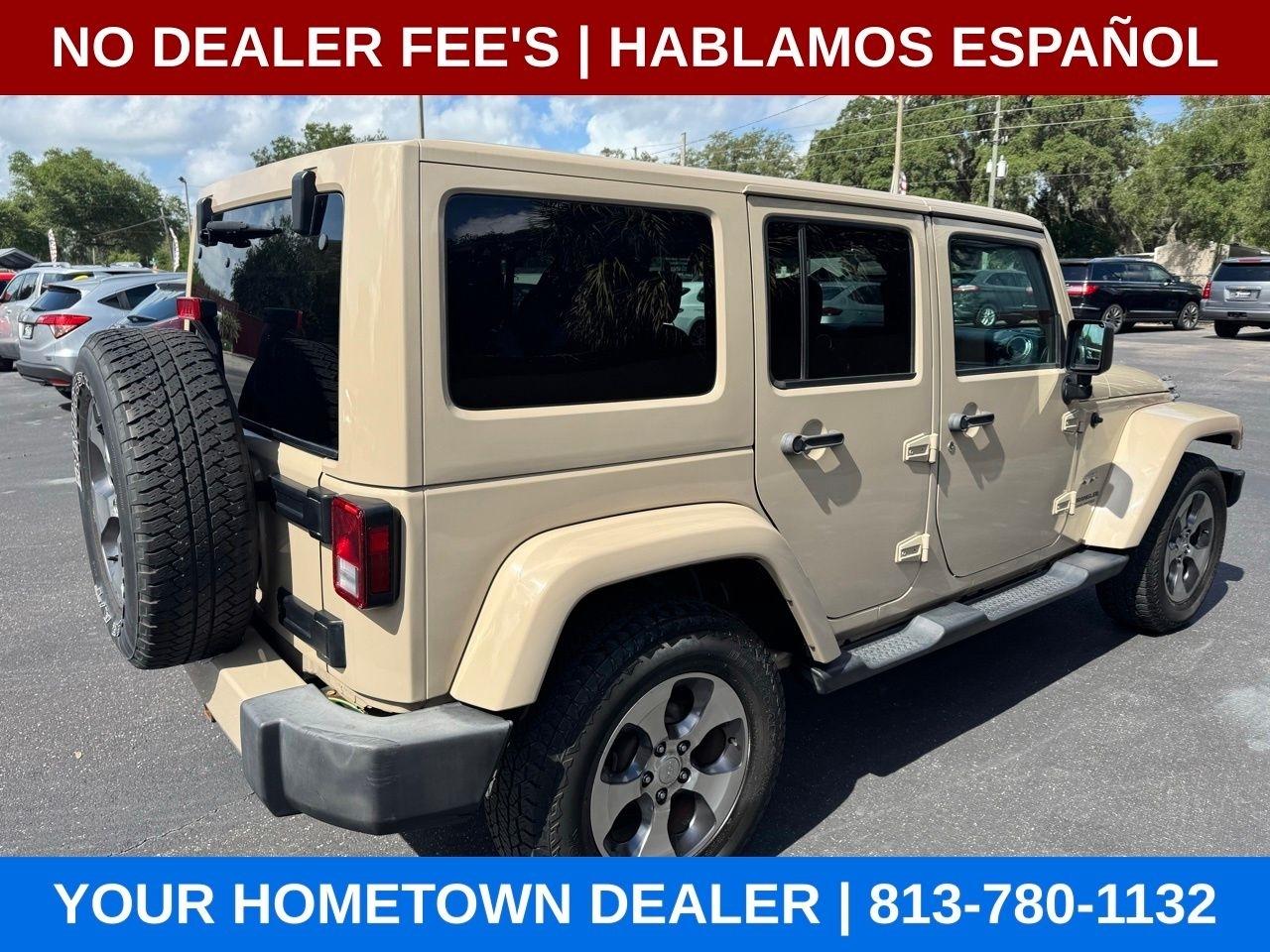 Jeep Wrangler Unlimited Sahara 4WD 2016