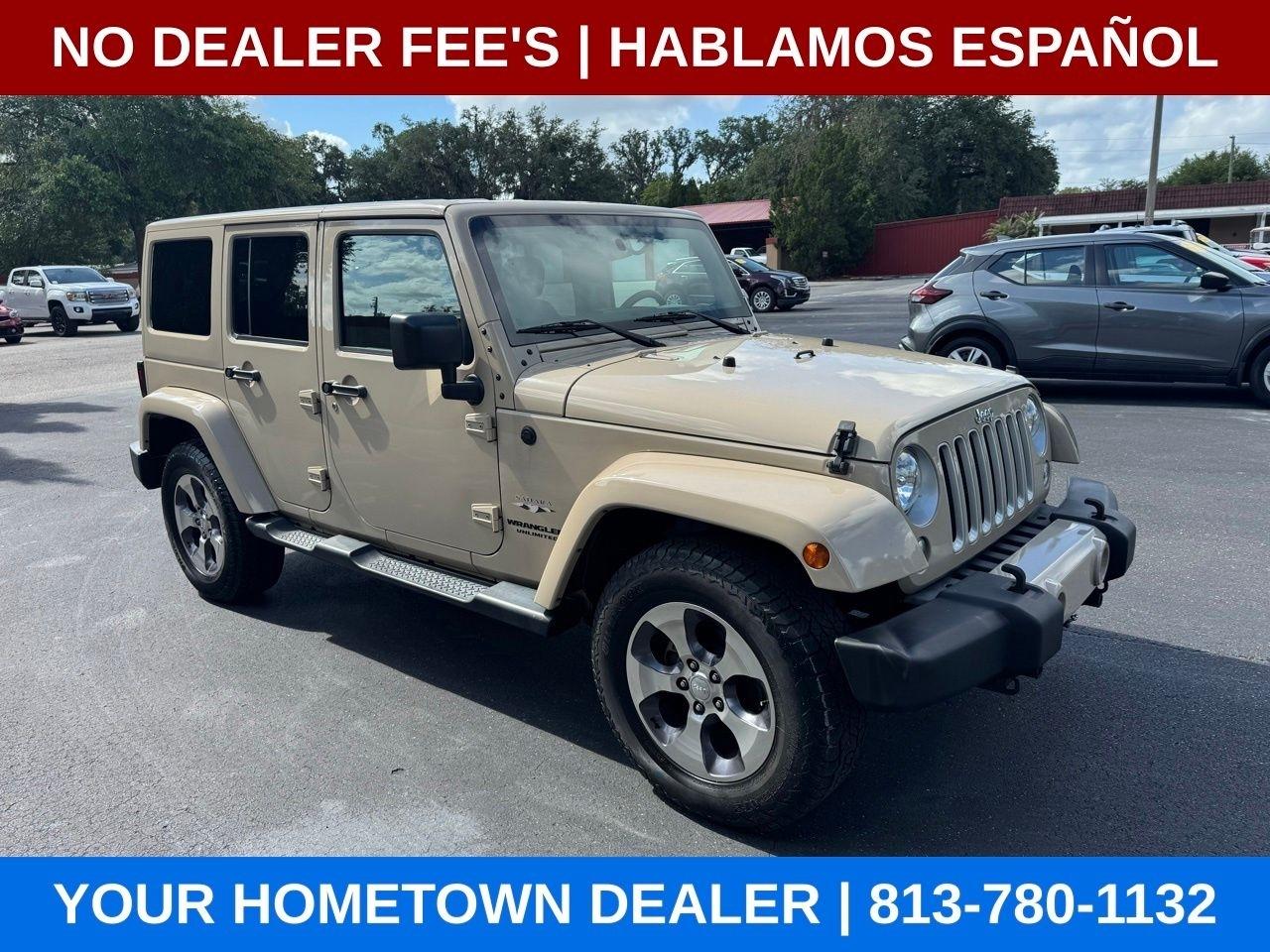 Jeep Wrangler Unlimited Sahara 4WD 2016