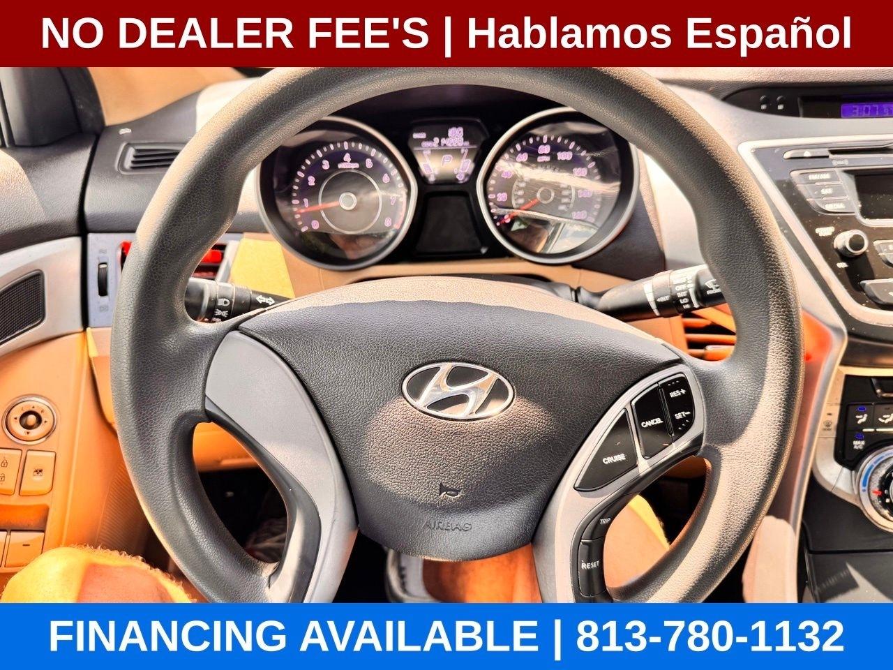 Hyundai Elantra GLS M/T 2013