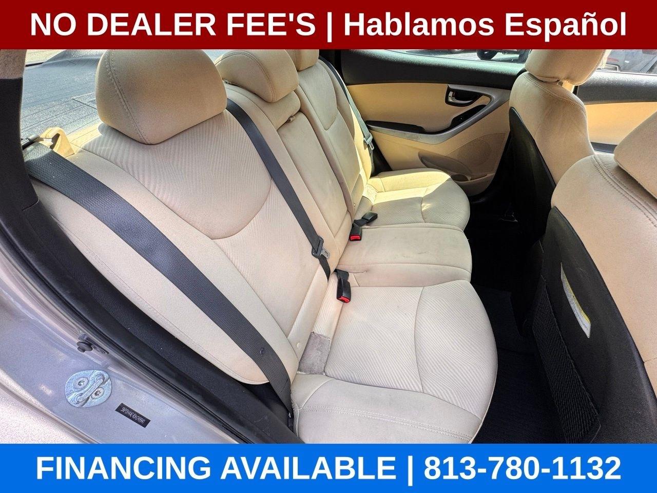 Hyundai Elantra GLS M/T 2013