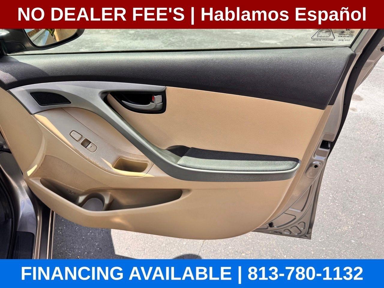 Hyundai Elantra GLS M/T 2013
