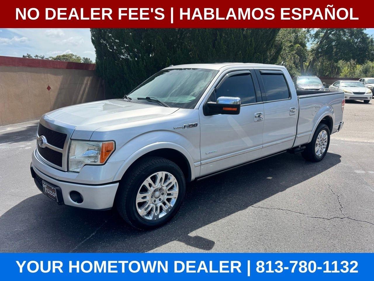 2012 Ford F-150 Platinum SuperCrew 6.5-ft. Bed 2WD