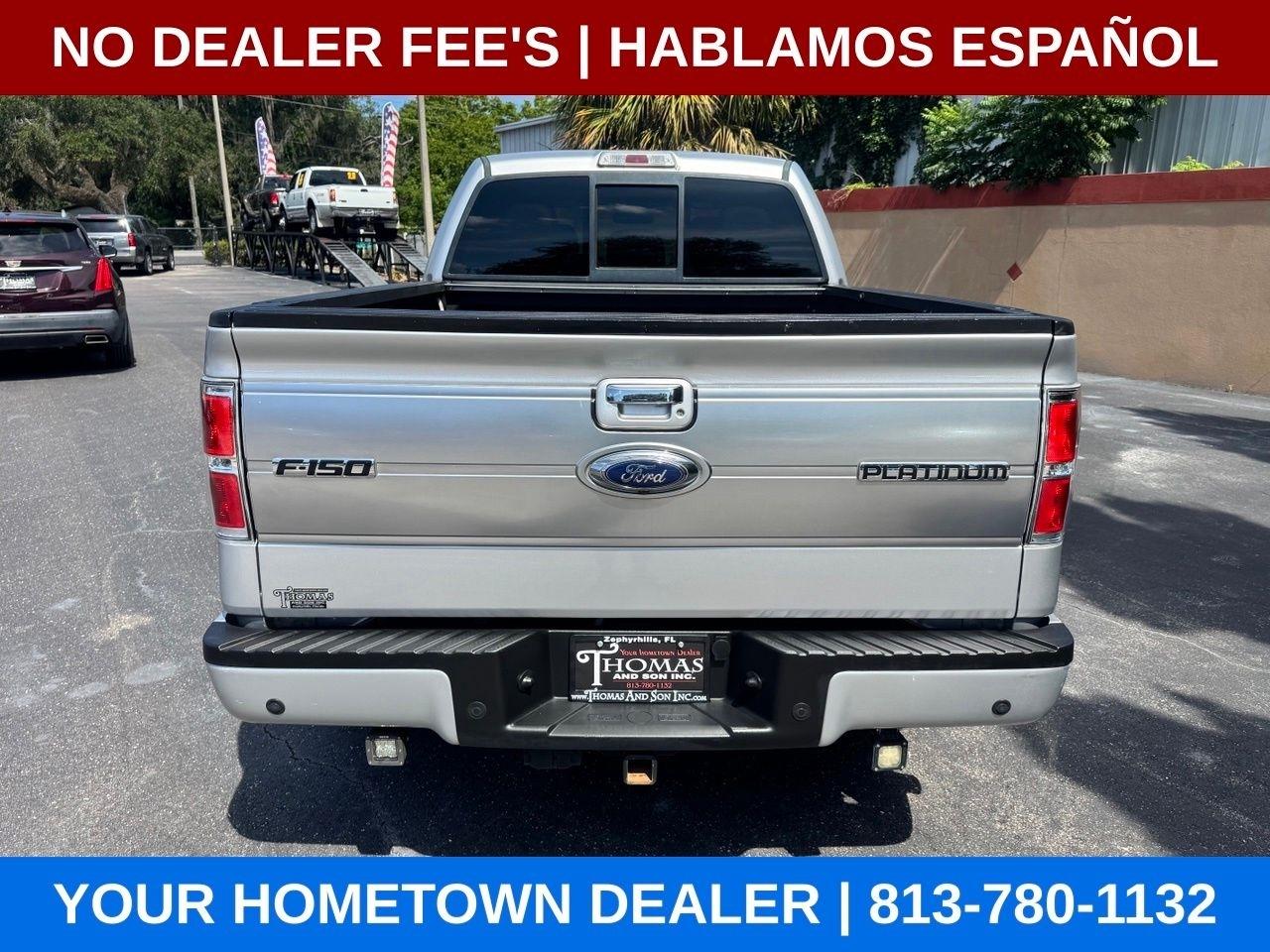 Ford F-150 Platinum SuperCrew 6.5-ft. Bed 2WD 2012