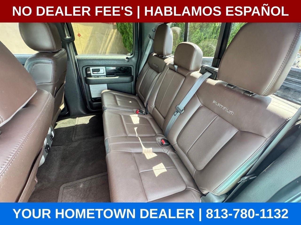 Ford F-150 Platinum SuperCrew 6.5-ft. Bed 2WD 2012