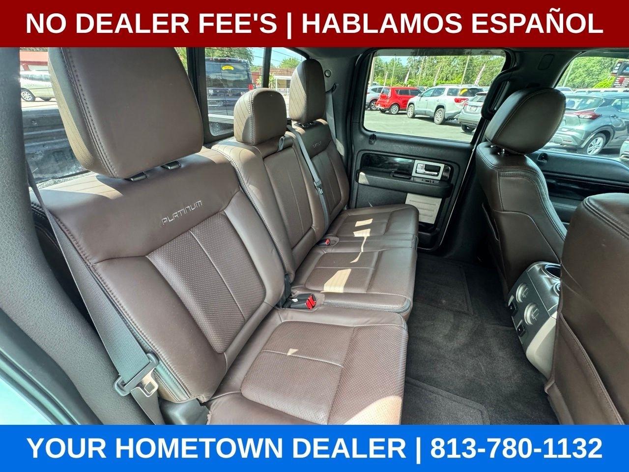 Ford F-150 Platinum SuperCrew 6.5-ft. Bed 2WD 2012