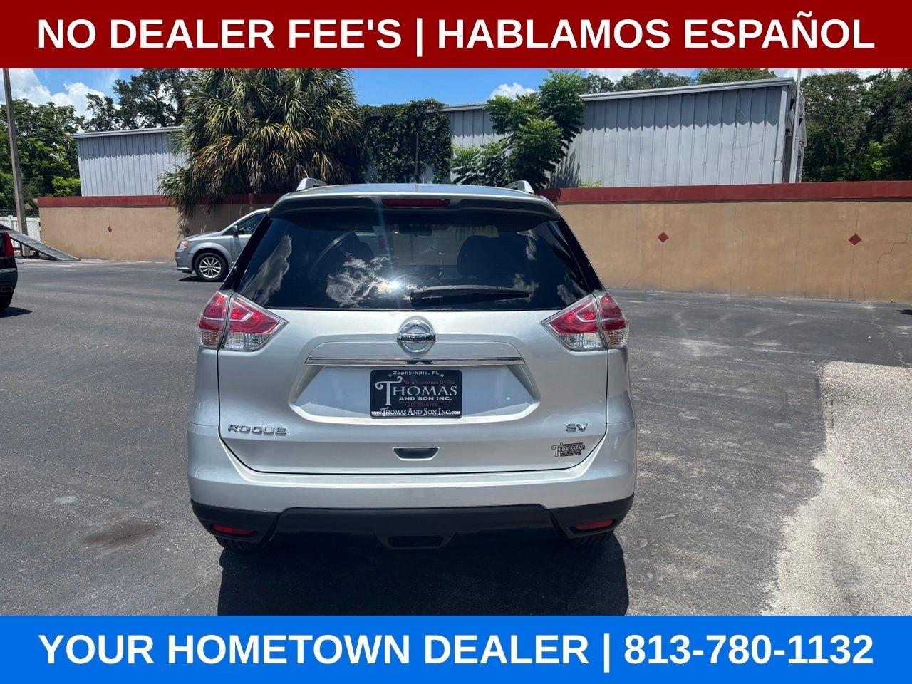Nissan Rogue SV 2WD 2015