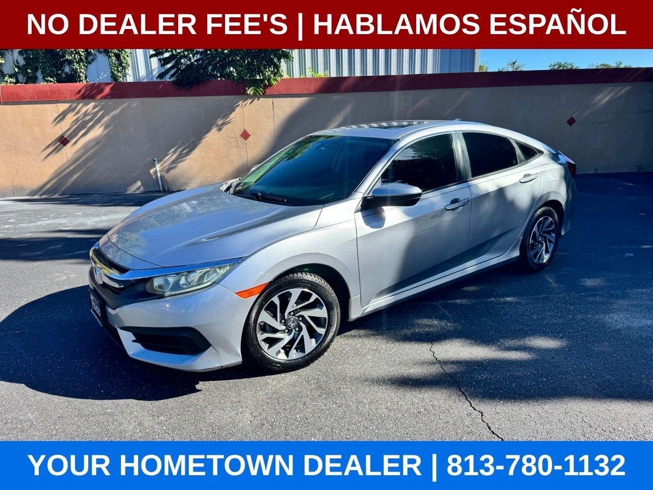 Honda Civic EX Sedan CVT 2018