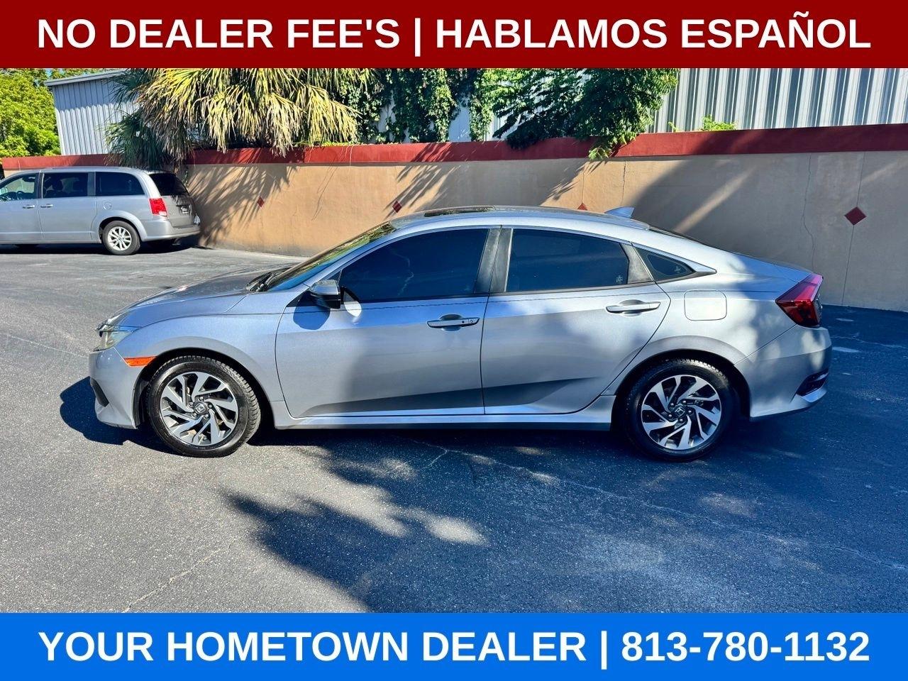 Honda Civic EX Sedan CVT 2018