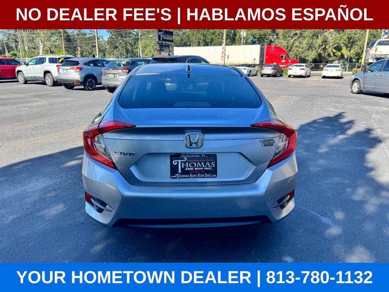 Honda Civic EX Sedan CVT 2018