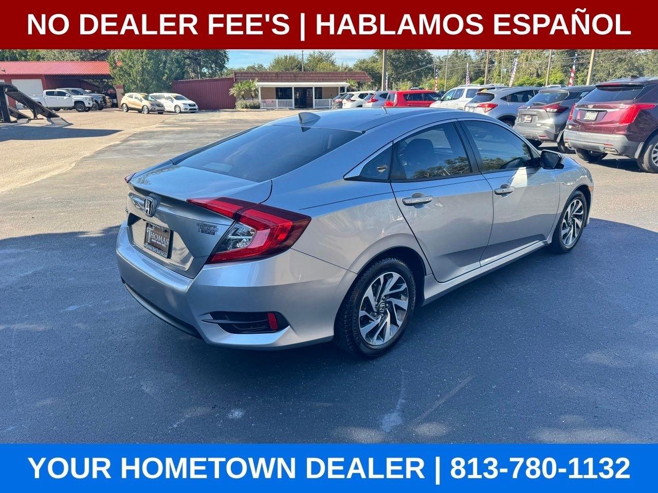 Honda Civic EX Sedan CVT 2018