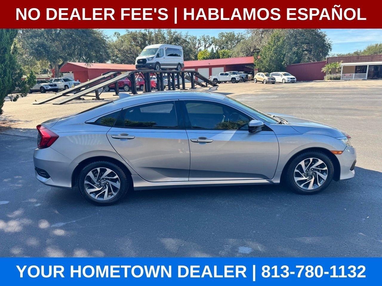 Honda Civic EX Sedan CVT 2018