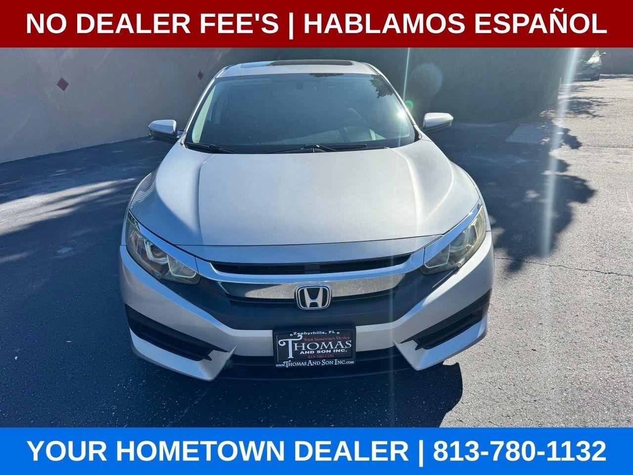 Honda Civic EX Sedan CVT 2018