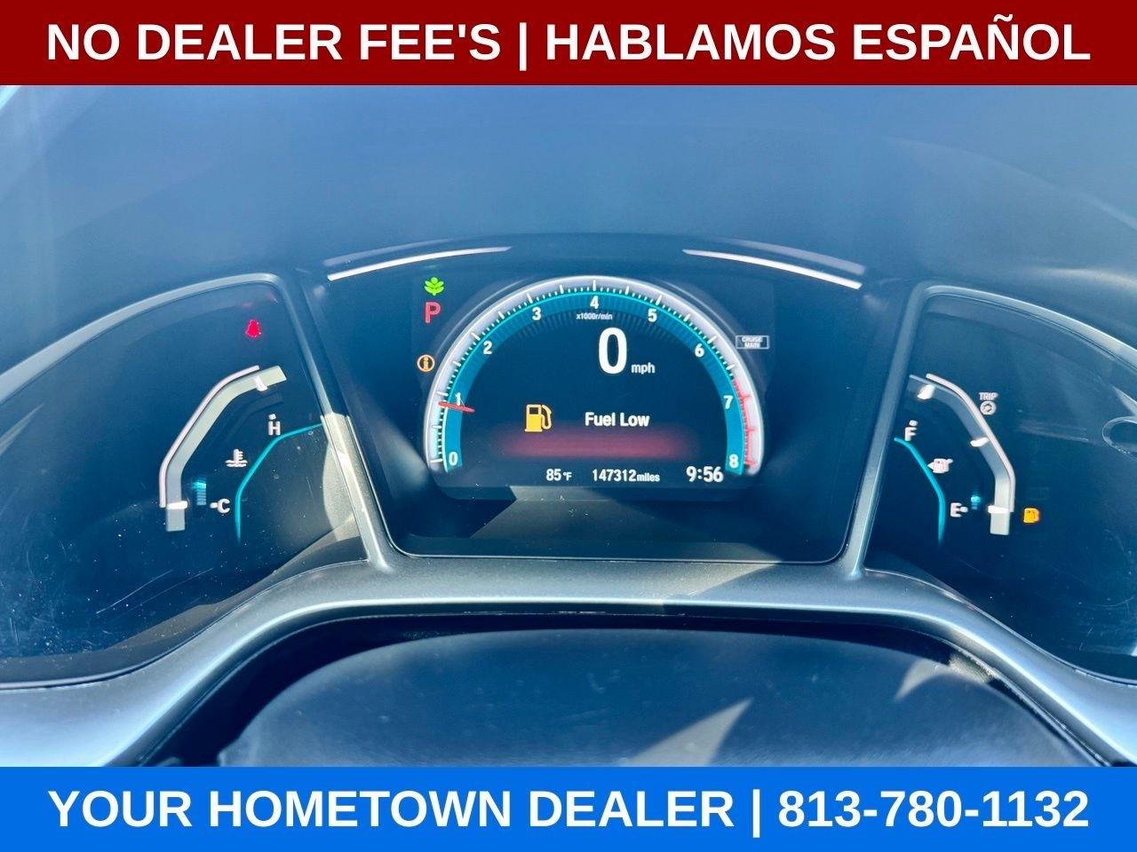 Honda Civic EX Sedan CVT 2018