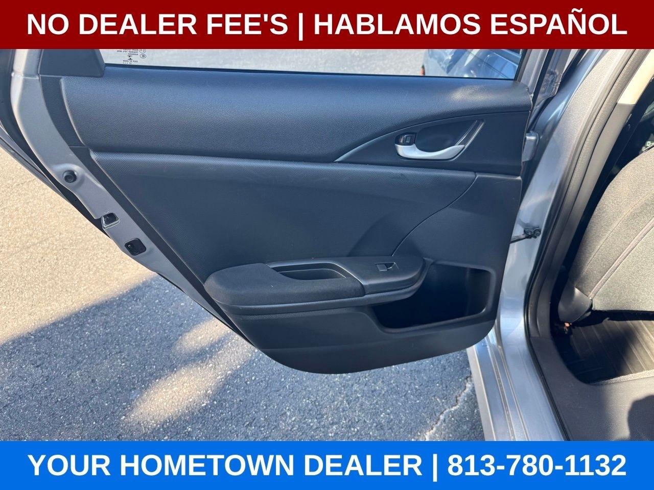 Honda Civic EX Sedan CVT 2018