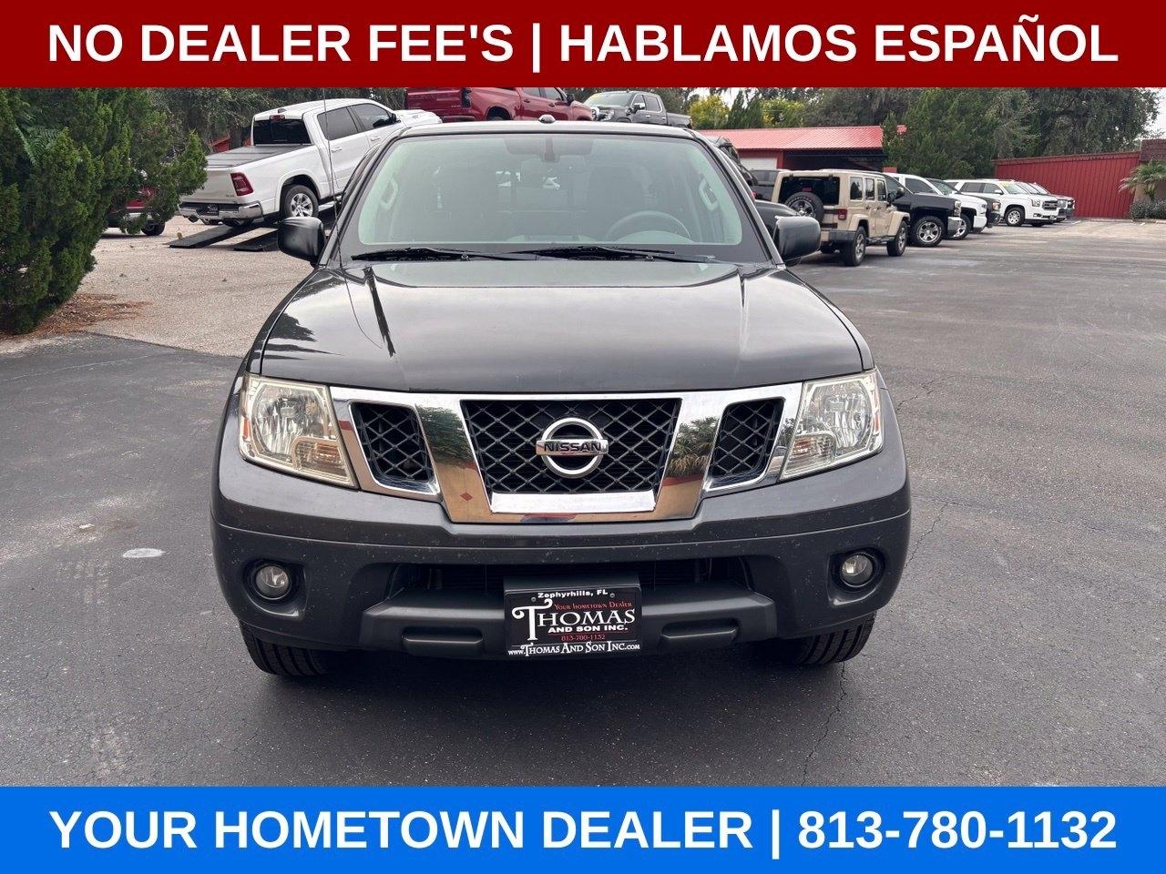 Nissan Frontier S Crew Cab 5AT 2WD 2015