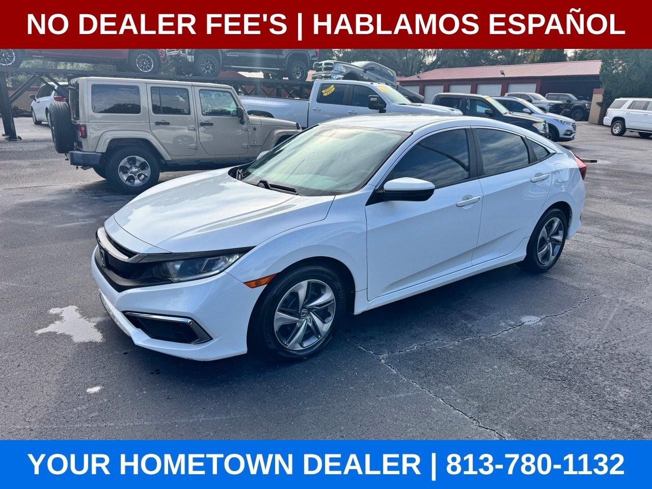 Honda Civic LX Honda Sensing Sedan CVT 2019