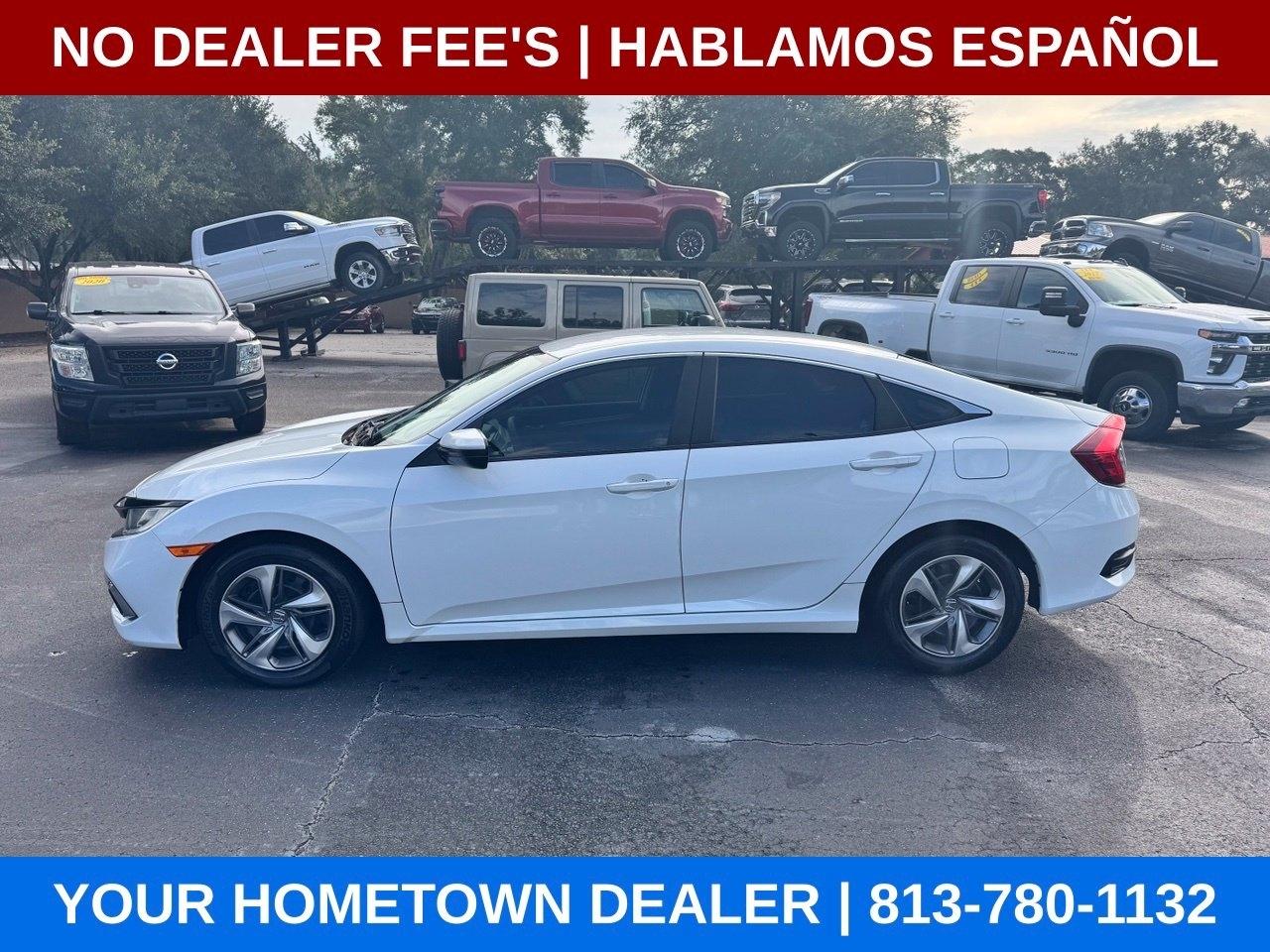 Honda Civic LX Honda Sensing Sedan CVT 2019