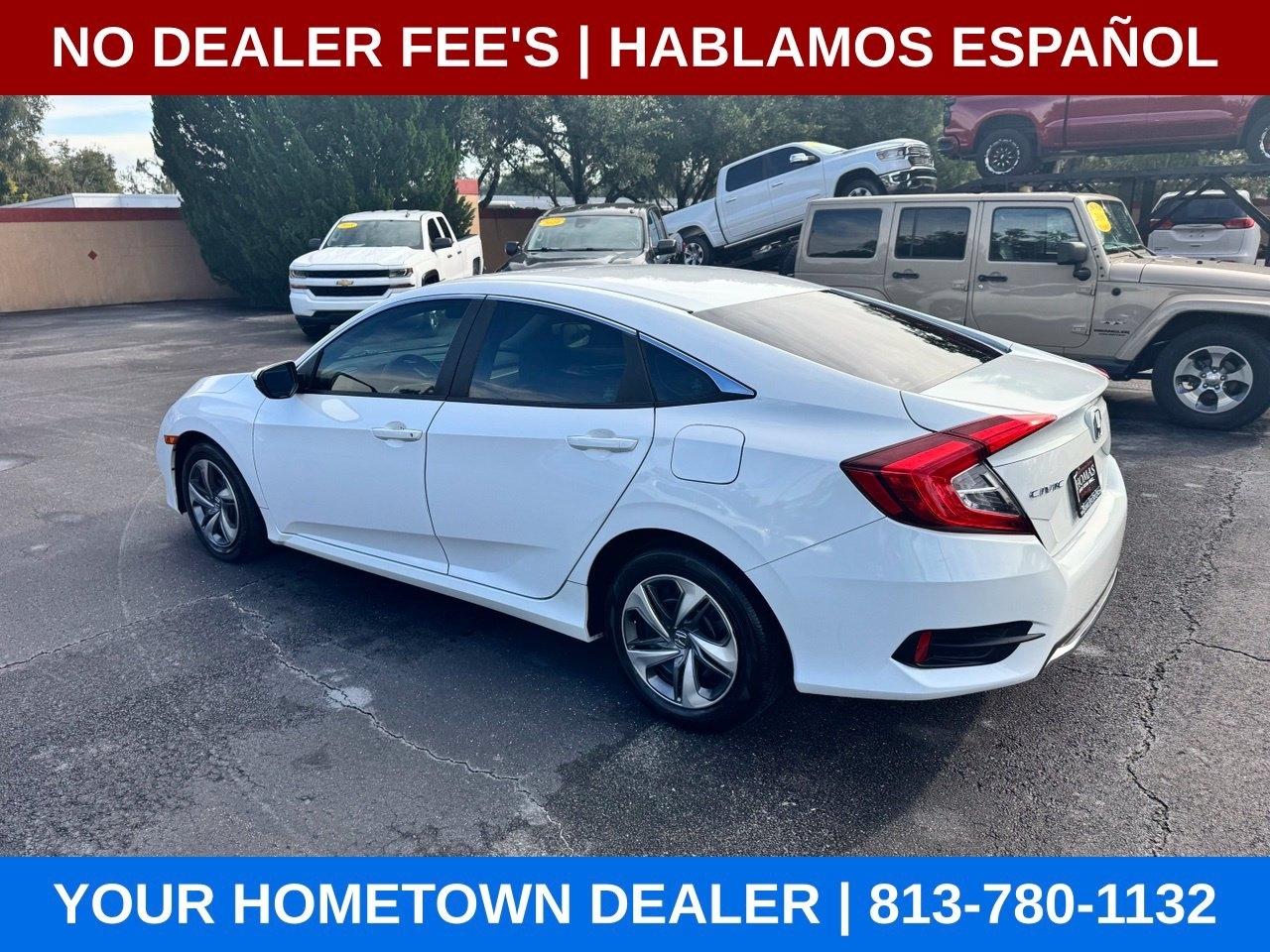 Honda Civic LX Honda Sensing Sedan CVT 2019