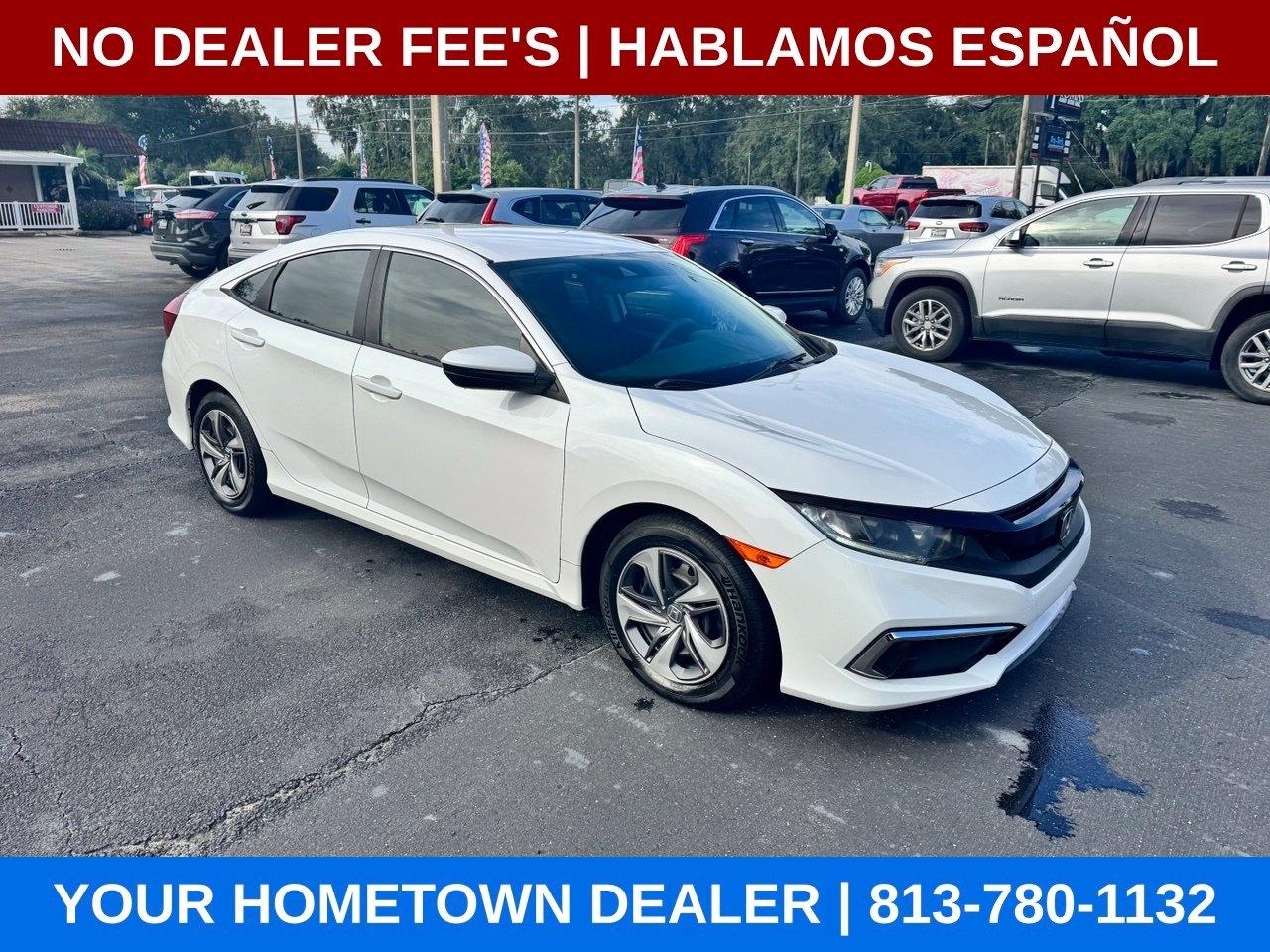Honda Civic LX Honda Sensing Sedan CVT 2019