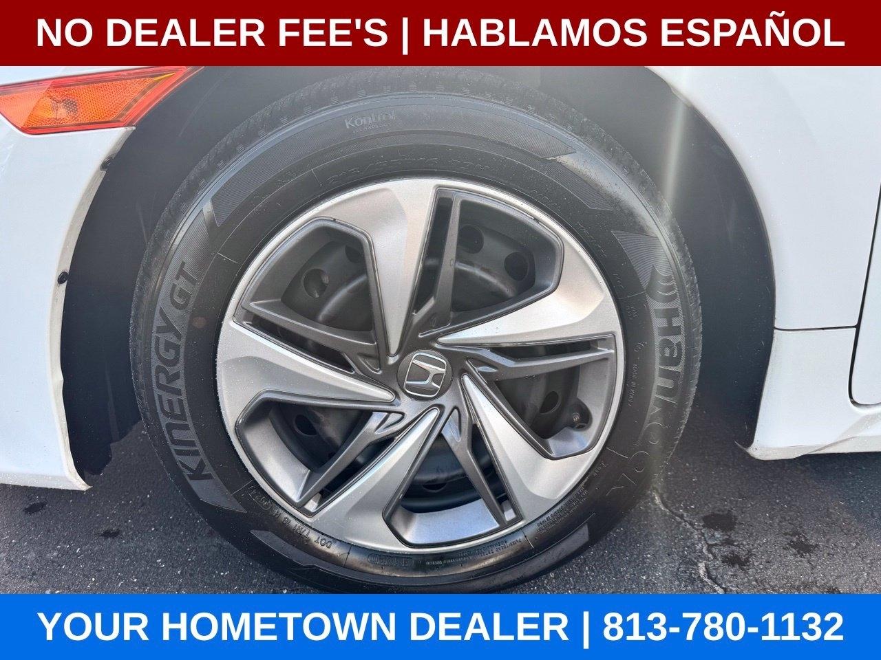 Honda Civic LX Honda Sensing Sedan CVT 2019