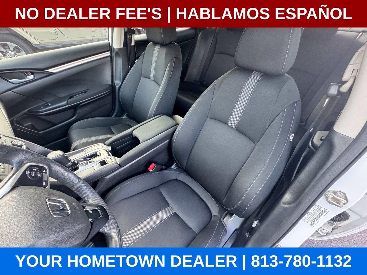 Honda Civic LX Honda Sensing Sedan CVT 2019