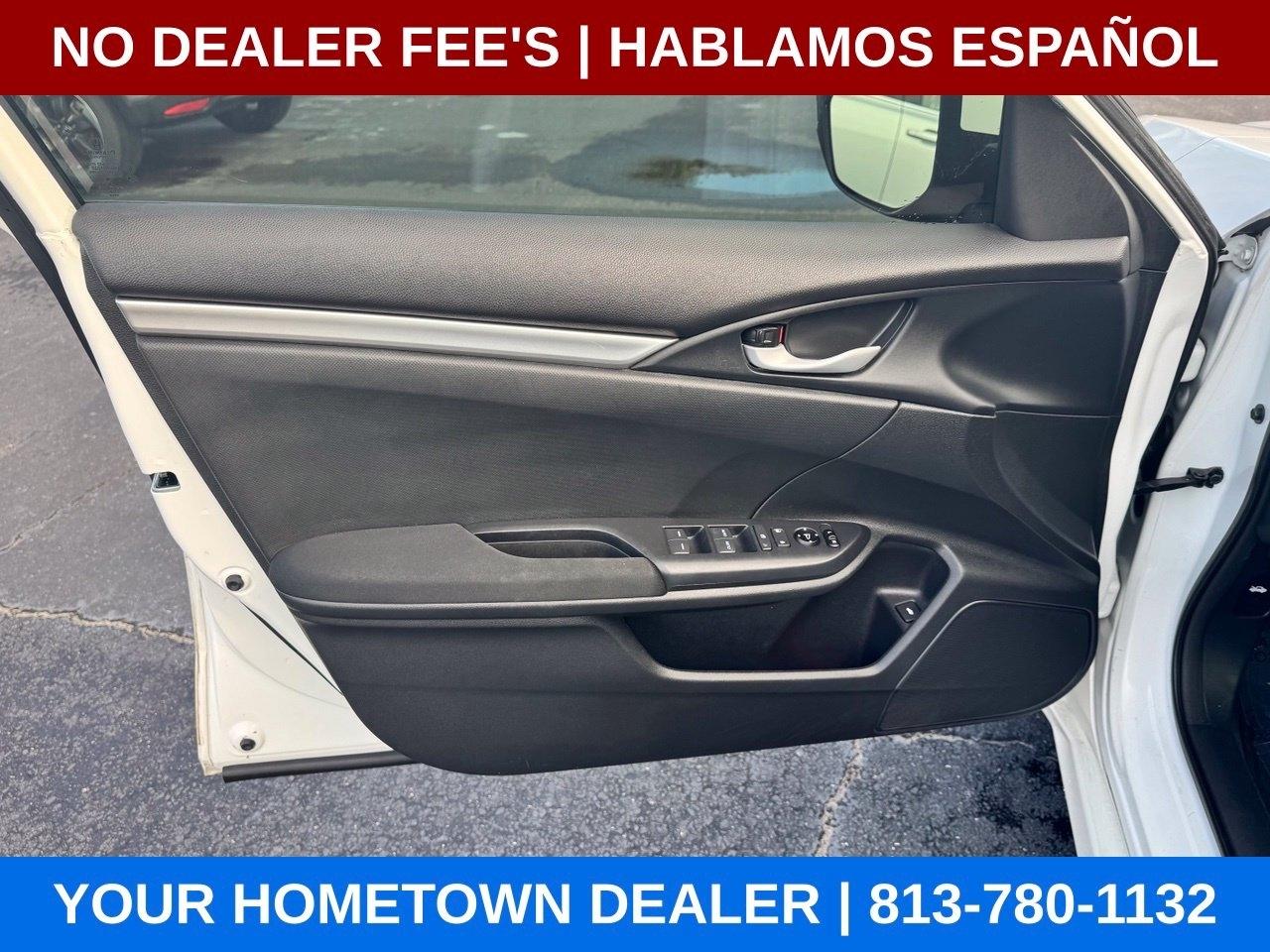 Honda Civic LX Honda Sensing Sedan CVT 2019
