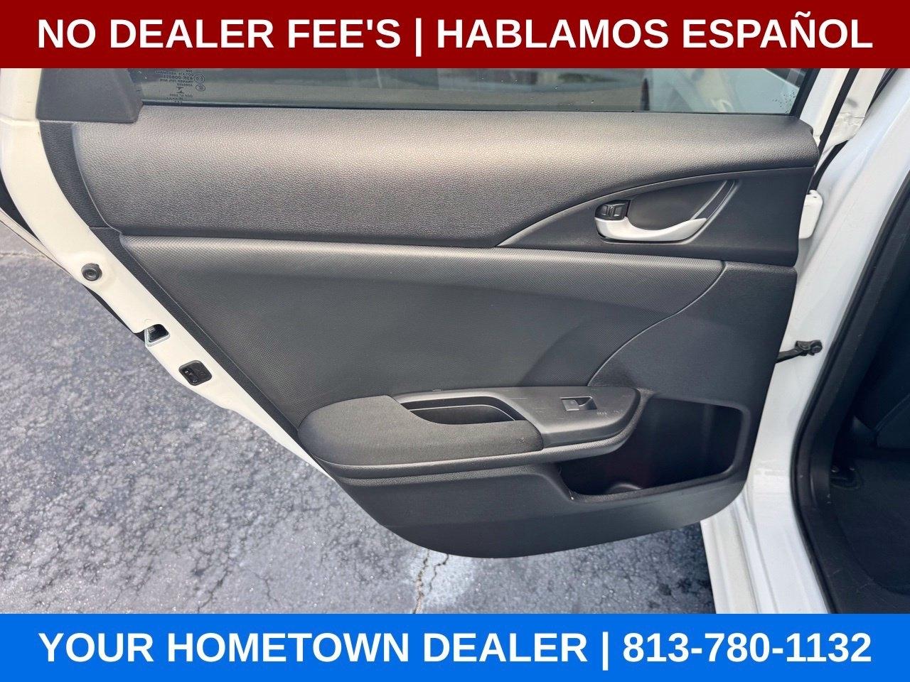 Honda Civic LX Honda Sensing Sedan CVT 2019
