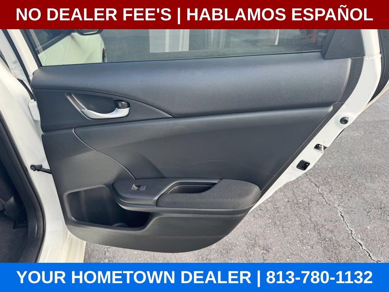 Honda Civic LX Honda Sensing Sedan CVT 2019