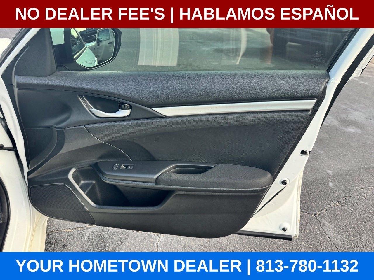 Honda Civic LX Honda Sensing Sedan CVT 2019