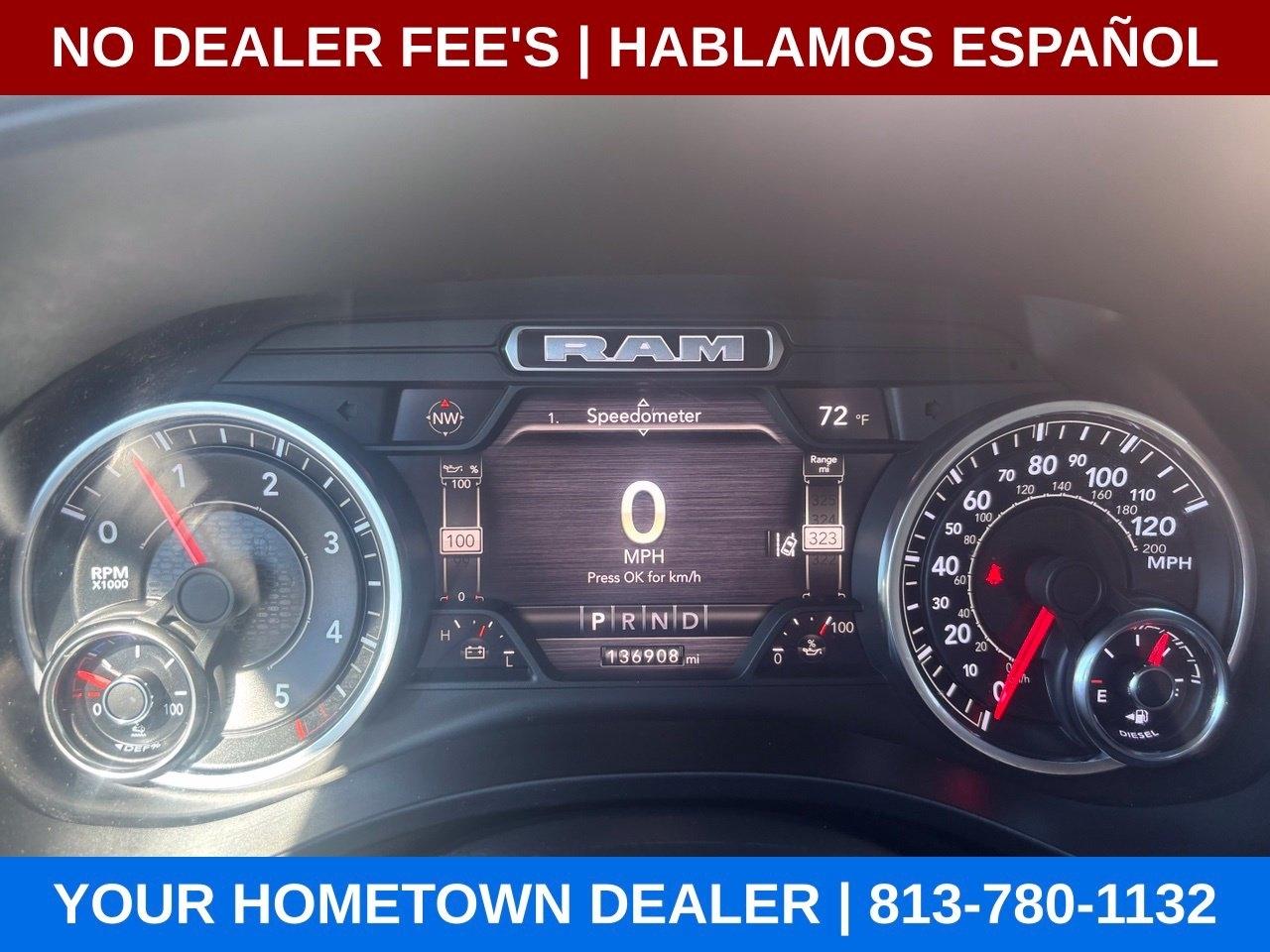 RAM 1500 Big Horn Crew Cab SWB 4WD 2022