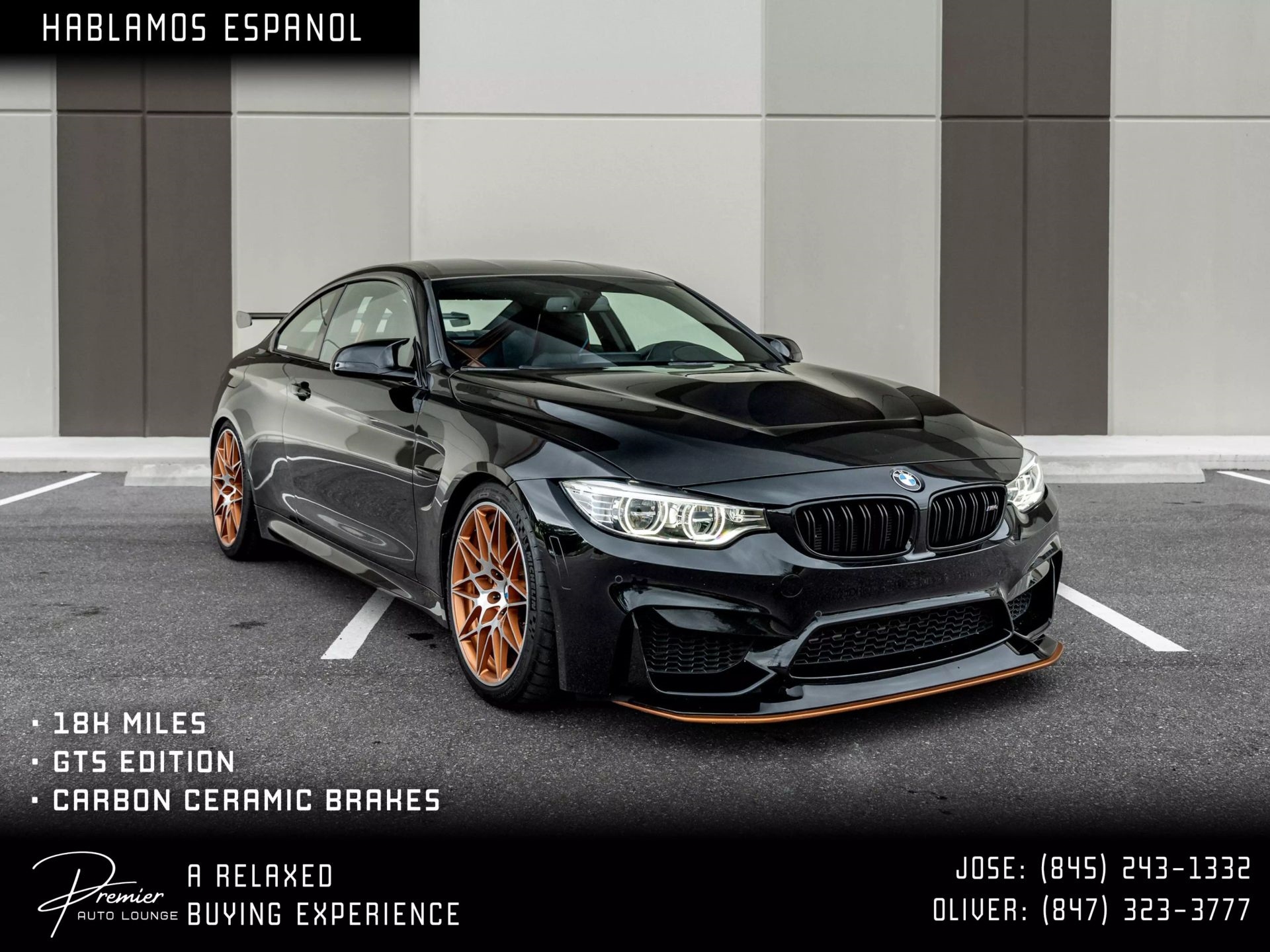 2016 BMW M4 GTS Coupe 2D