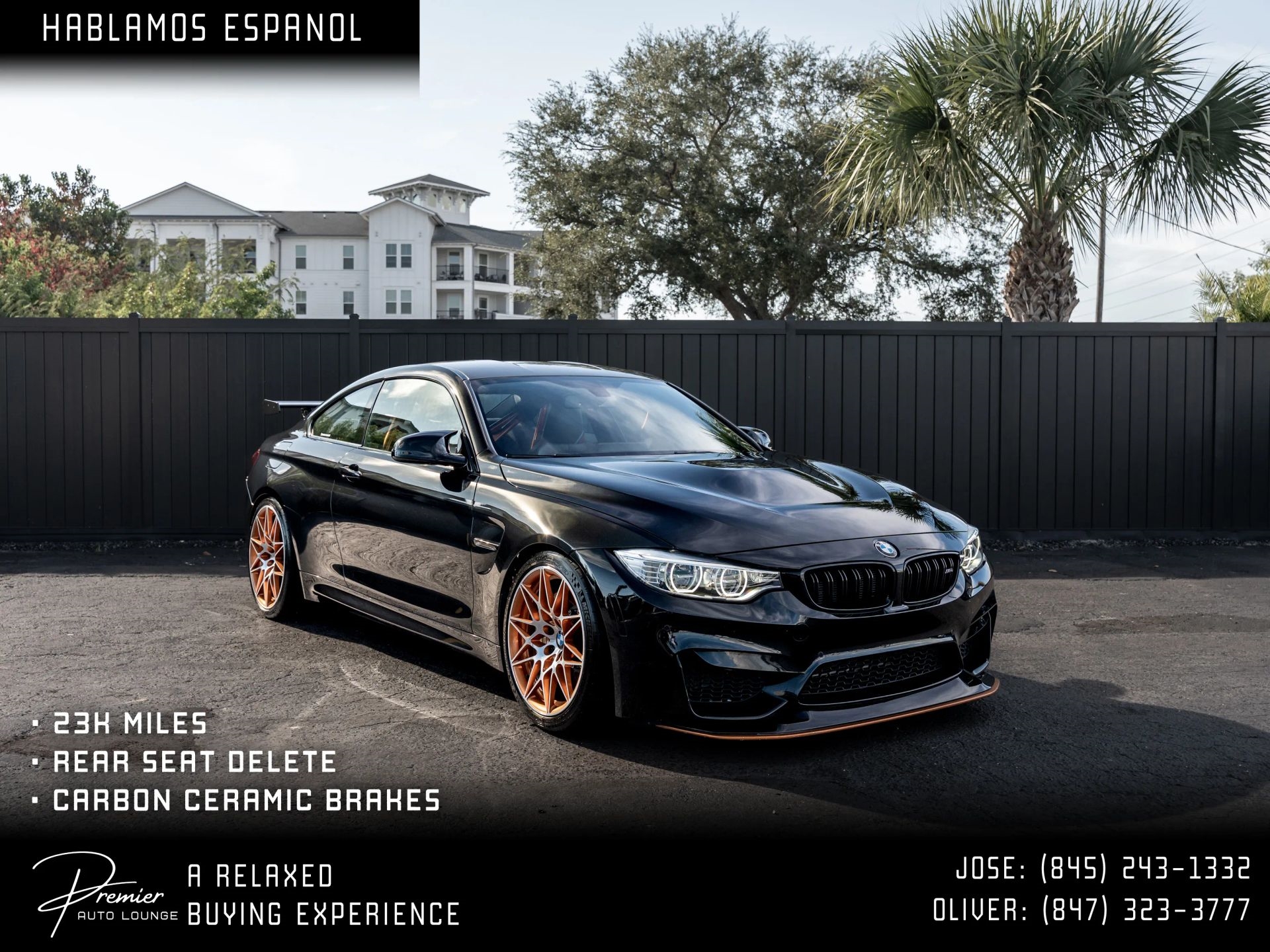 2016 BMW M4 GTS Coupe 2D